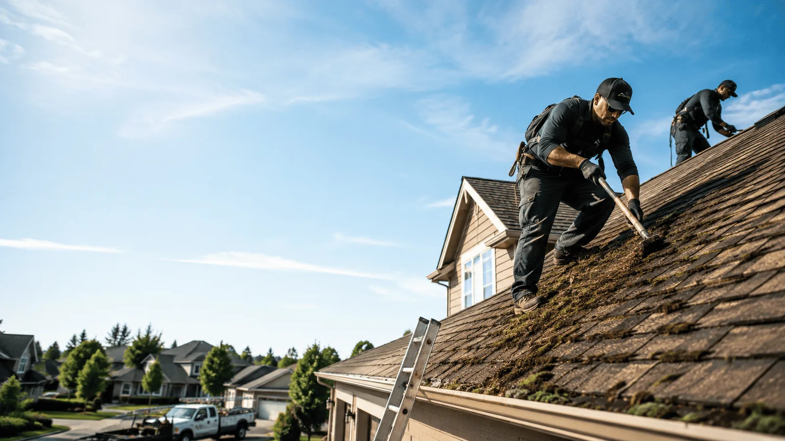 Roof Moss Removal in Gaithersburg, MD near me